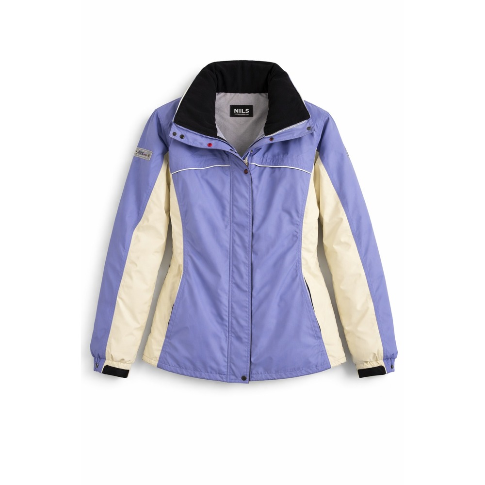 NILS Womens Ski Jacket Size 12 Purple Blue Insulated Snow Winter Coat‎